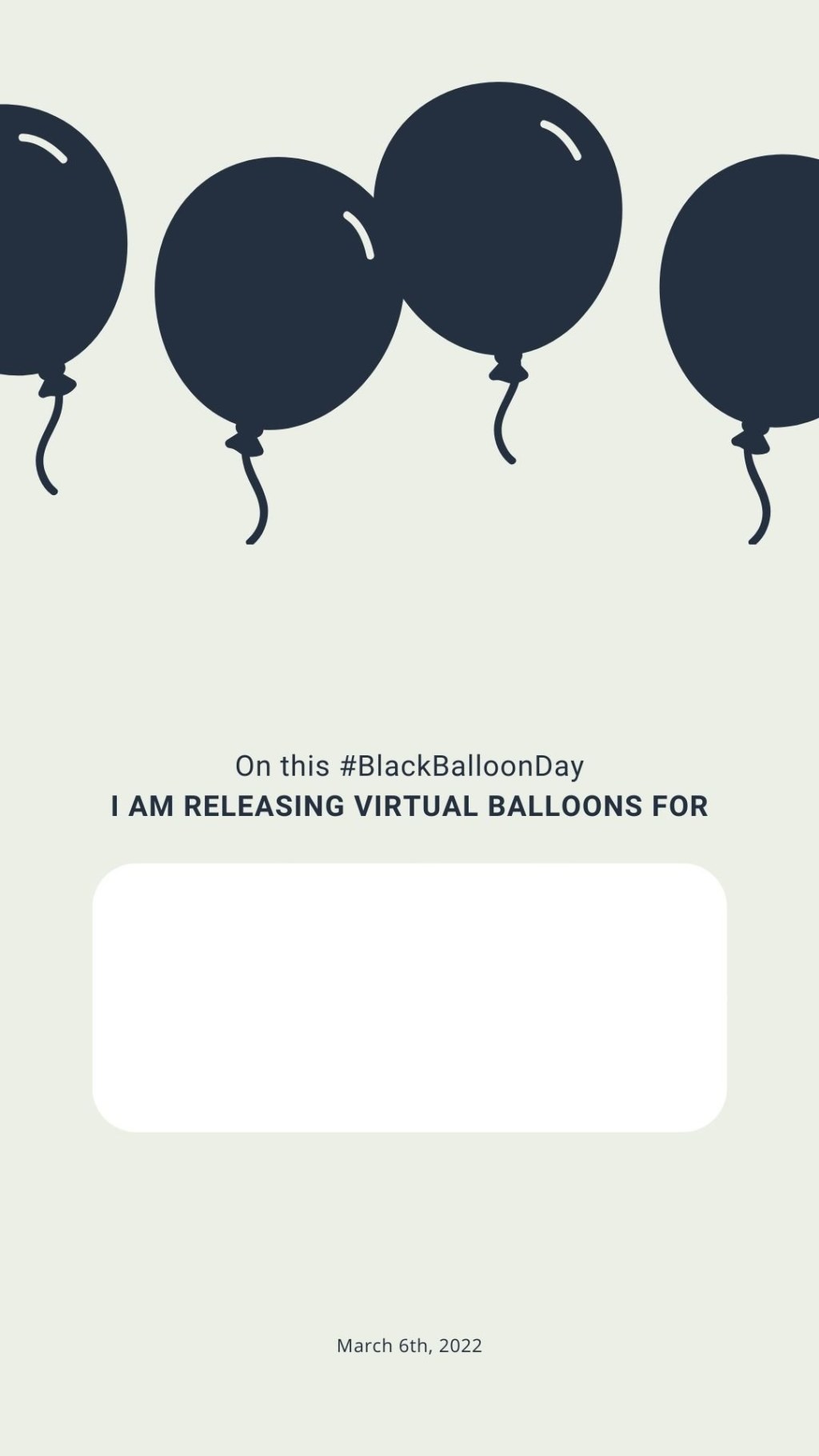Picture of: Black Balloon Day – Overdose Lifeline
