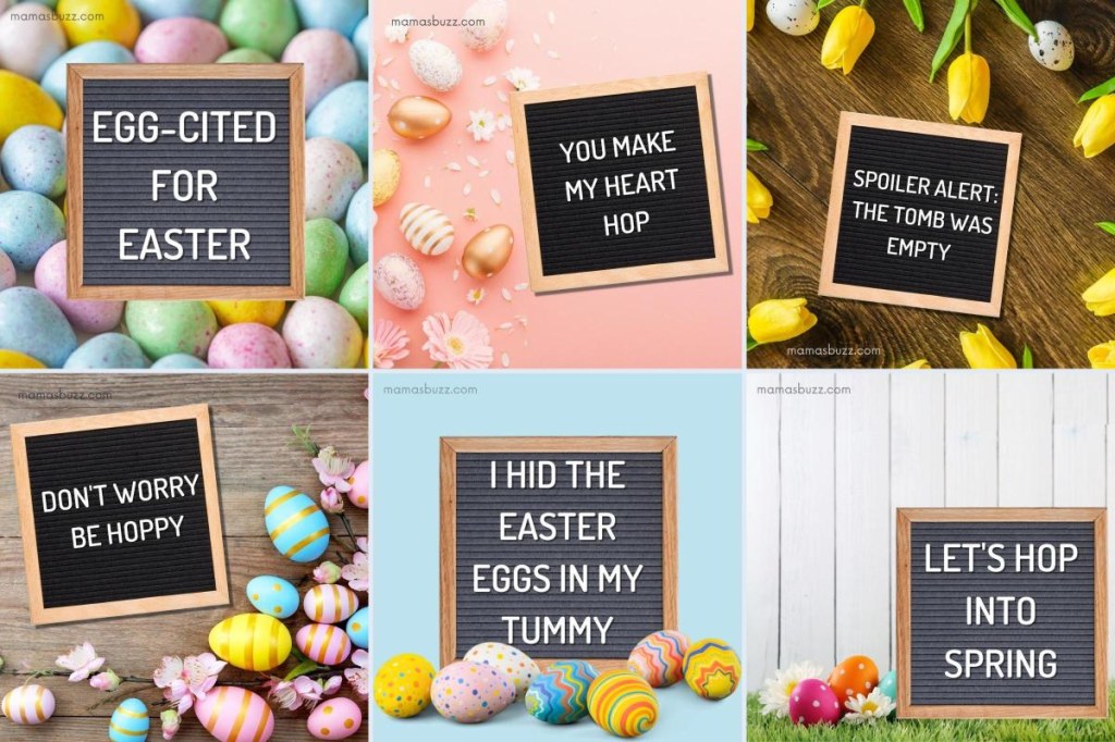 Picture of: + Egg-cellent Easter Letter Board Ideas & Quotes