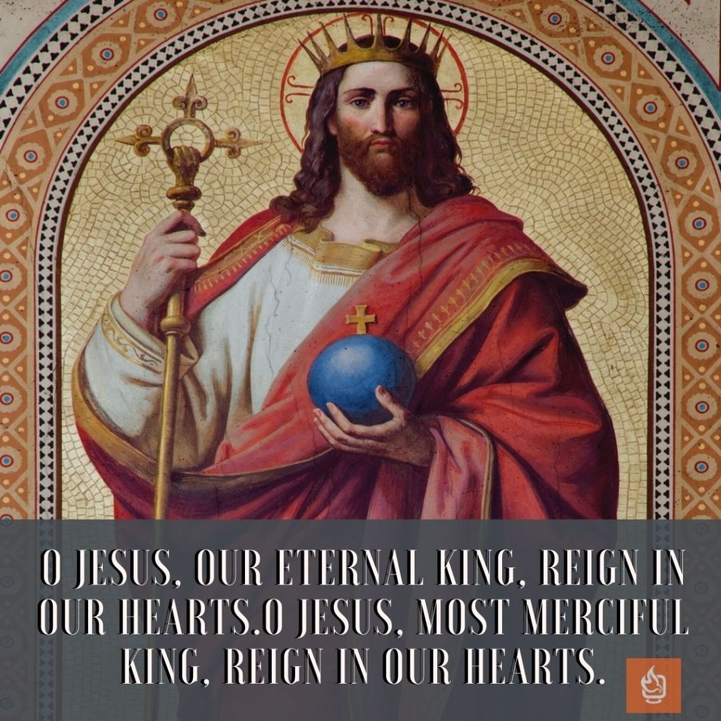 Picture of: Feast of Christ the King Quote And Image – Catholic-Link
