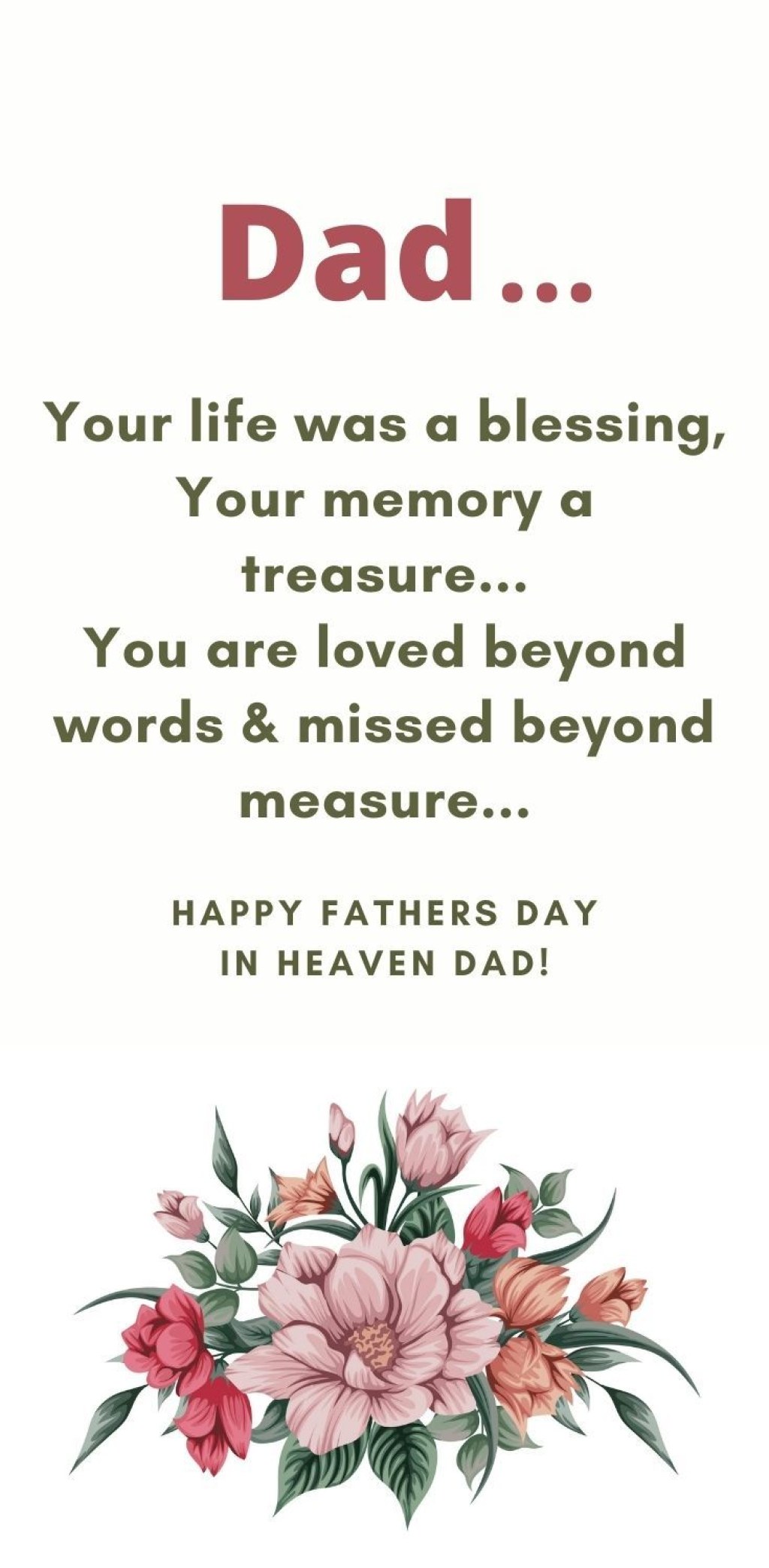 Picture of: Happy Fathers Day In Heaven From Daughter  Fathers day images