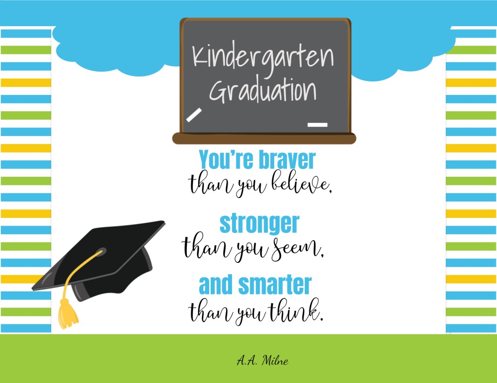 Picture of: Kindergarten graduation quotes