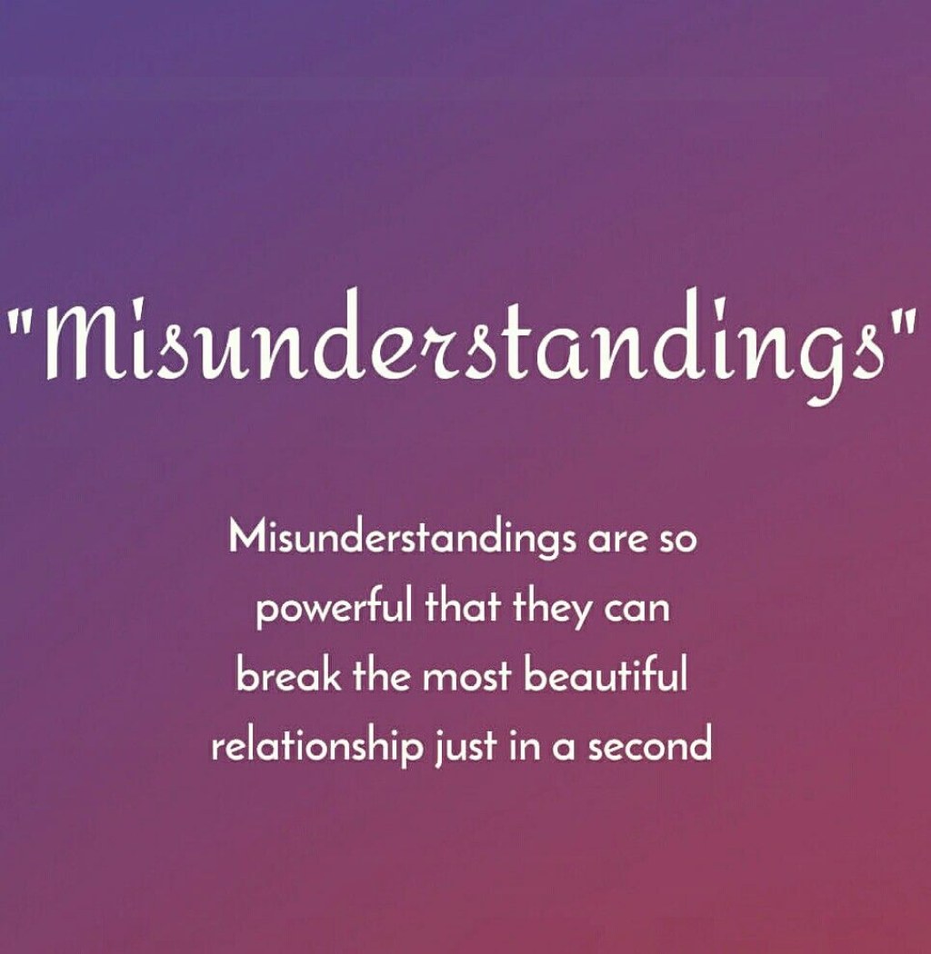 Picture of: Misunderstanding are so powerful that  Misunderstood quotes