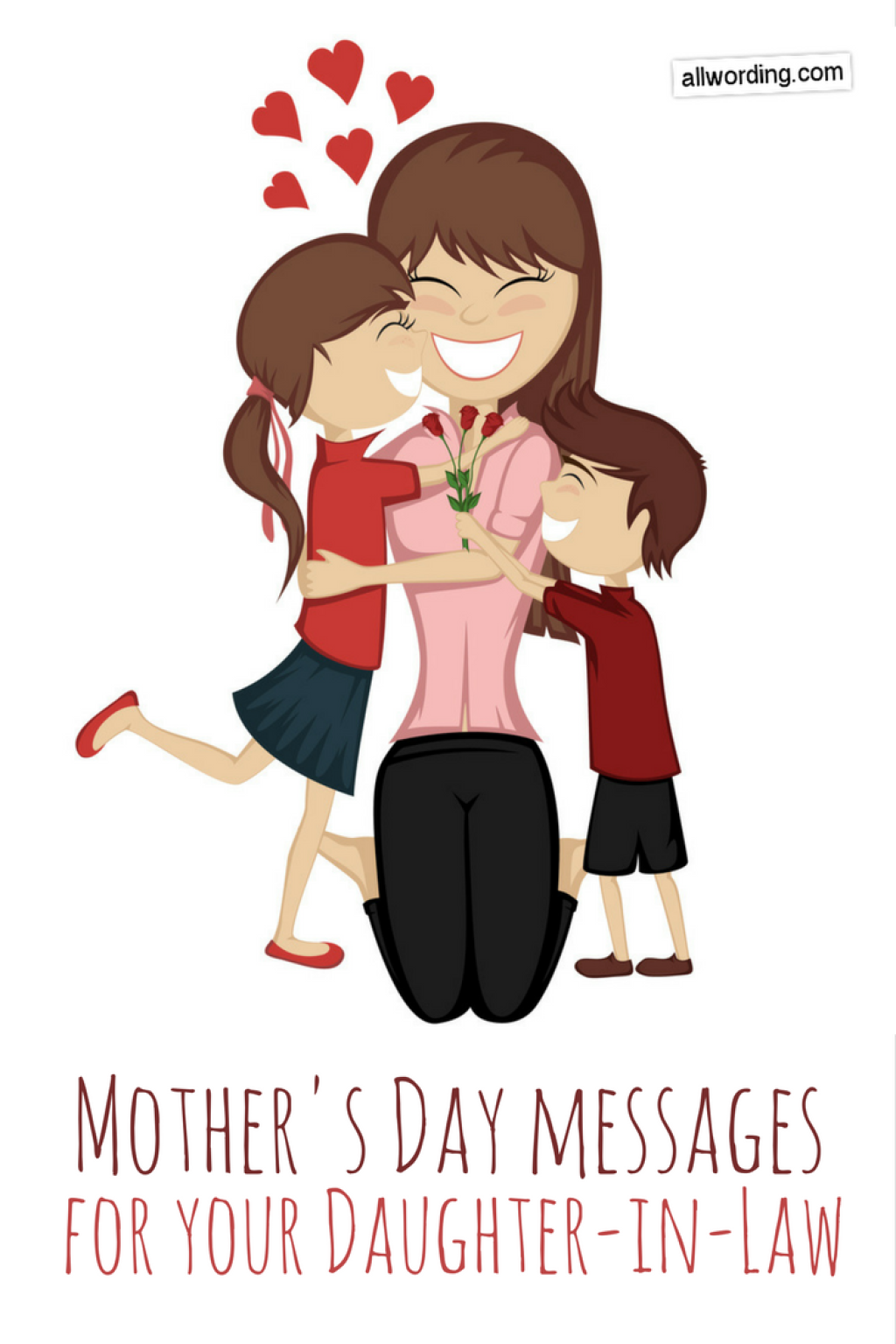 Picture of: Nice Mother’s Day Messages For Your Daughter-In-Law  Daughter