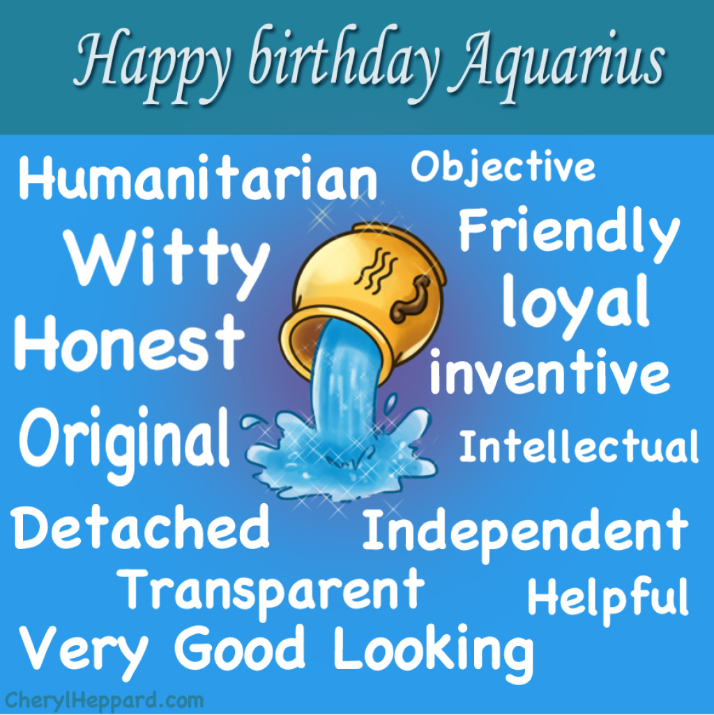 Picture of: This is me, I appreciate the very good looking part;)  Aquarius
